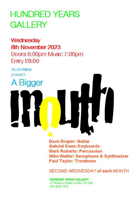 A Bigger Mouth