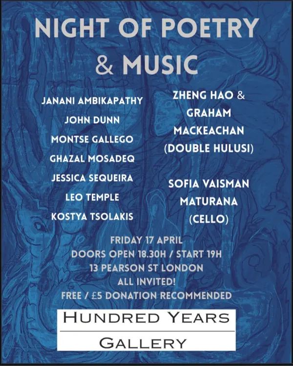 Night of Poetry & Music