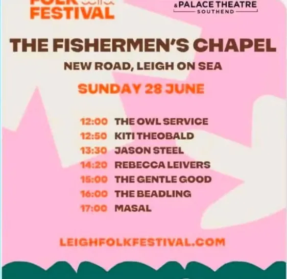 Leigh Folk Festival at The Fishermen's Chapel - Sunday