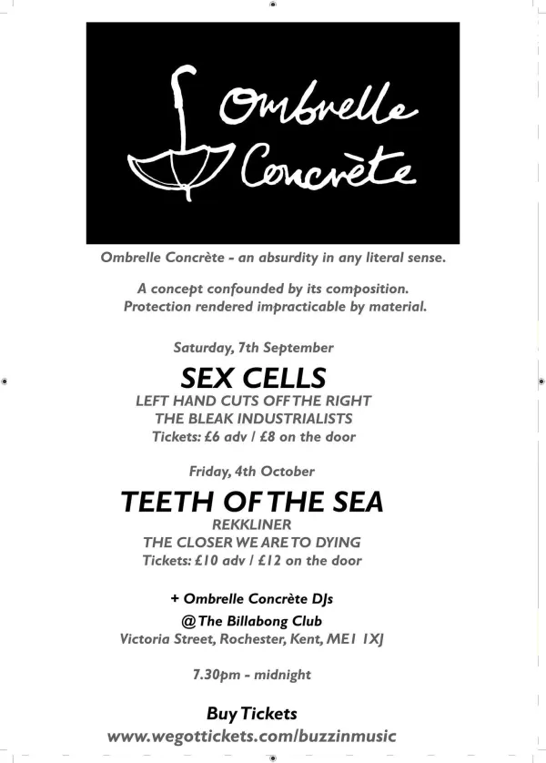 Ombrelle Concrète | Teeth Of The Sea