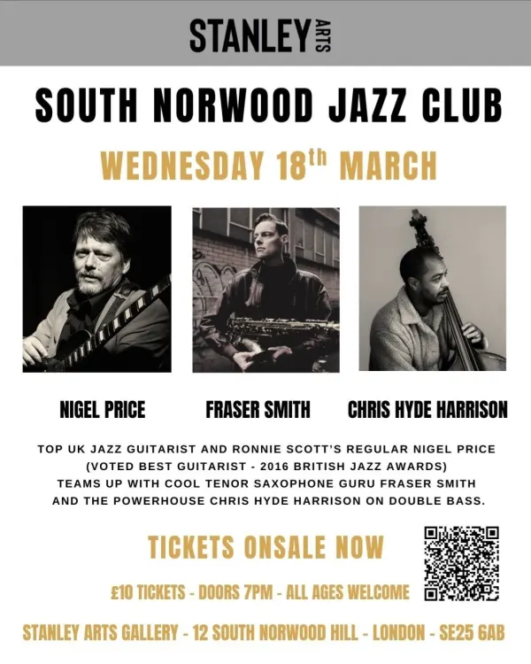 18th March - South Norwood Jazz Club